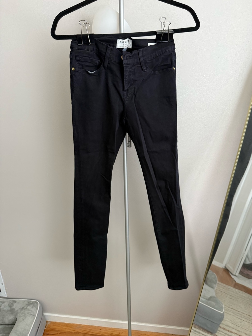 Black Skinny Jeans - FRAME
